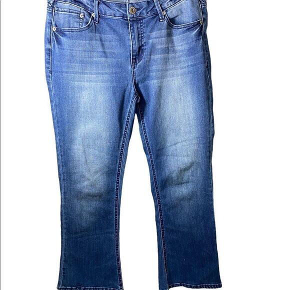 C&C California Bootcut Stretch Kimmie Jeans Denim Blue Jeans Size 10/30 - Picture 1 of 5